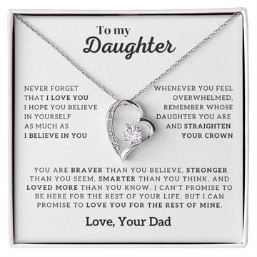 To My Daughter, Never Forget That I Love You