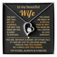 (Only a few left) To My Beautiful Wife - fall deeper in love everyday