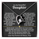 To My Beautiful Daughter - This necklace isn't just a gift, it's a piece of me