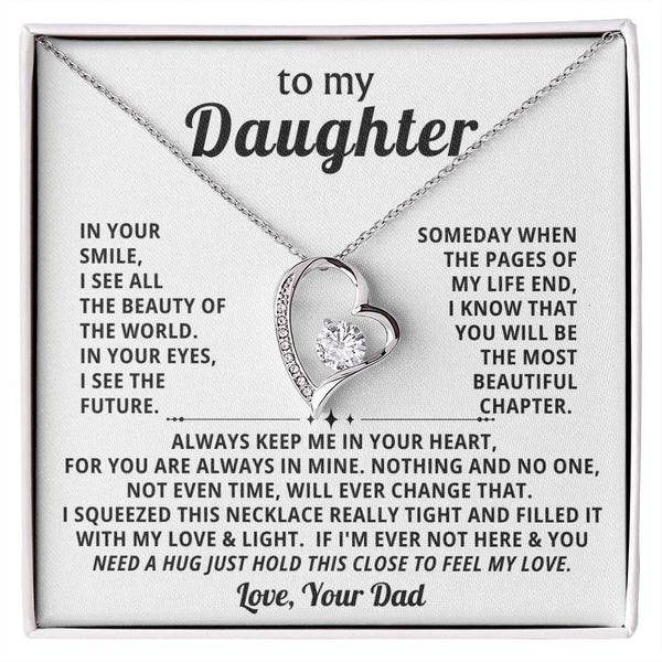 (Almost Gone) To My Daughter, I see all the beauty of the world