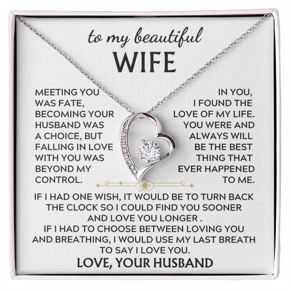 [Only a few left] TO MY BEAUTIFUL WIFE - I Just Want To Be Your Last Everything