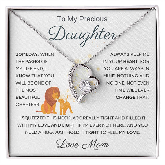 [ Few left only ] To My Precious Daughter From Mom - The Most Beautiful Chapters - Lion White