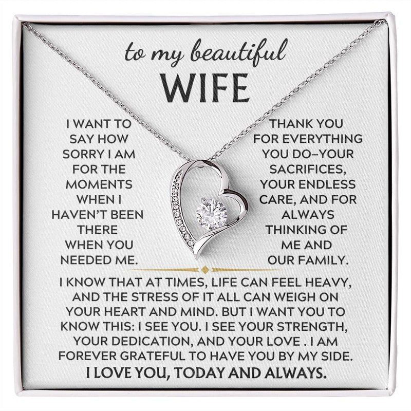 To My Beautiful Wife, Thank you for everything you do—your sacrifices [Only a few left]