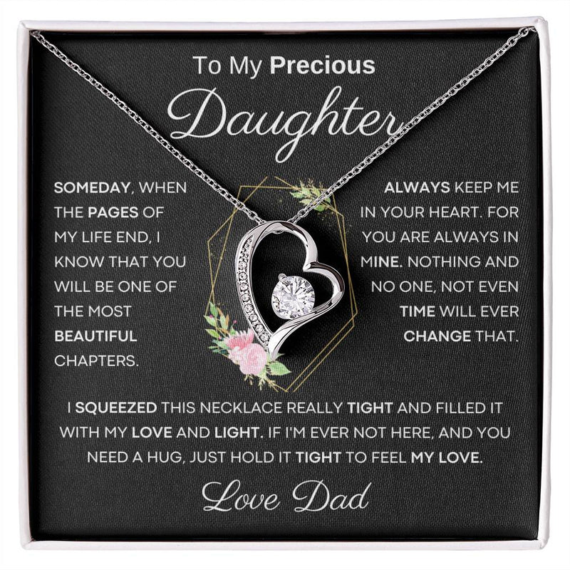 [Only a few left] To My Precious Daughter from Dad -  You Will Be One Of The Most Beautiful Chapters
