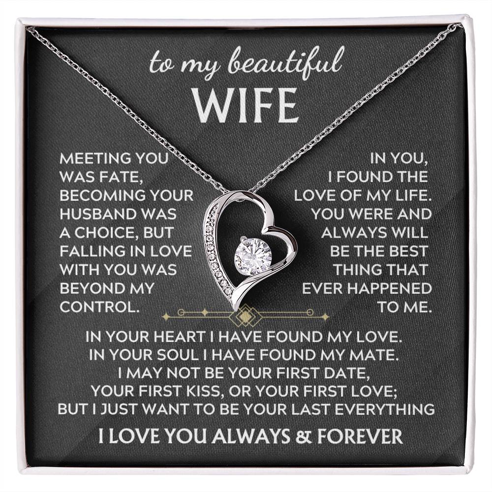 TO MY BEAUTIFUL WIFE - I Just Want To Be Your Last Everything