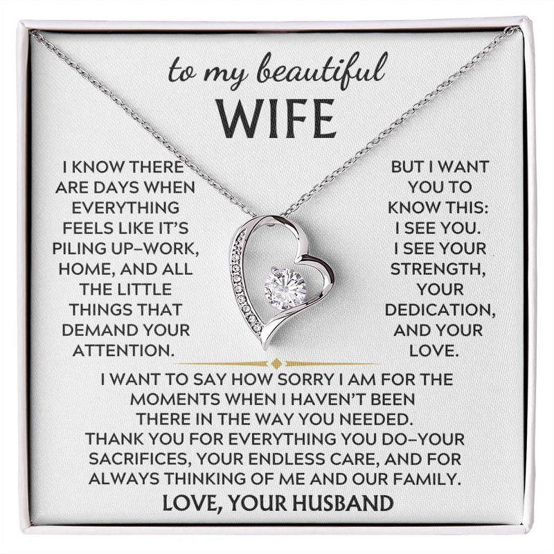 To My Beautiful Wife, Thank you for everything you do (Almost Gone)