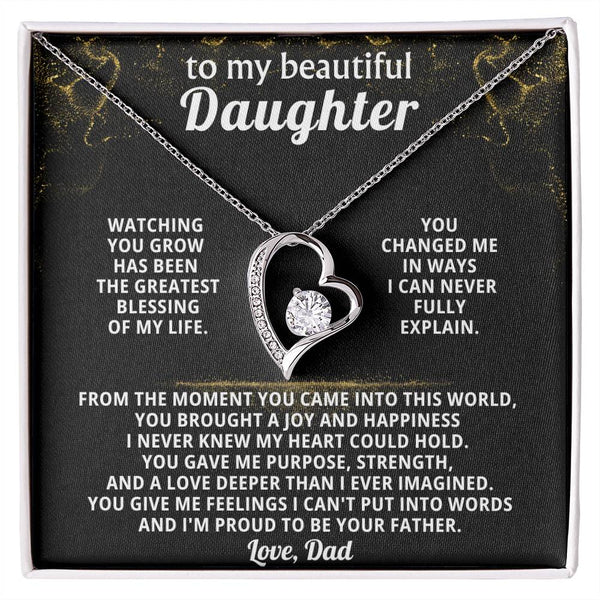 TO MY BEAUTIFUL DAUGHTER, You changed me in ways I can never fully explain