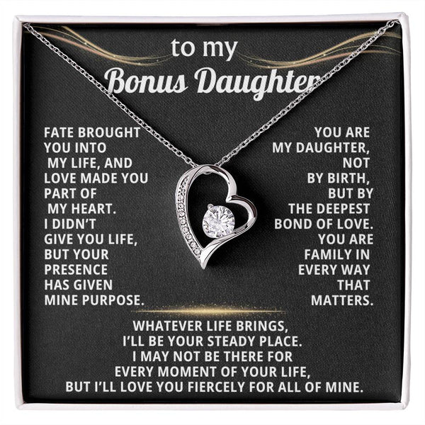 To My Bonus Daughter, You are family in every way that matters