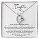 To My Daughter - The day you were born you stole my heart - Forever Love