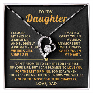 [Almost Sold Out] To My Daughter - always carry you in my heart