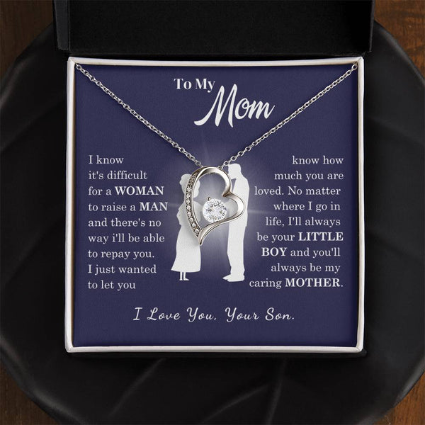 [Almost Sold Out] To My Mom - Loved Mother - Forever Love Necklace