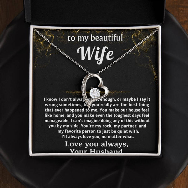 To My Wife, You're the best thing that happened to me.
