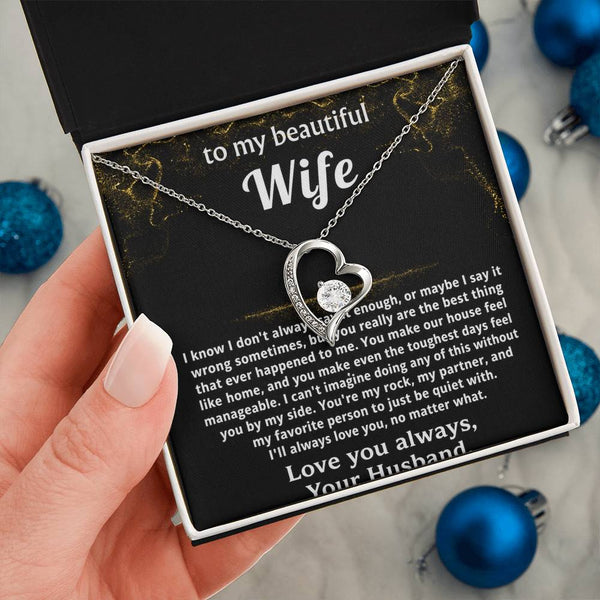 To My Wife, You're the best thing that happened to me.