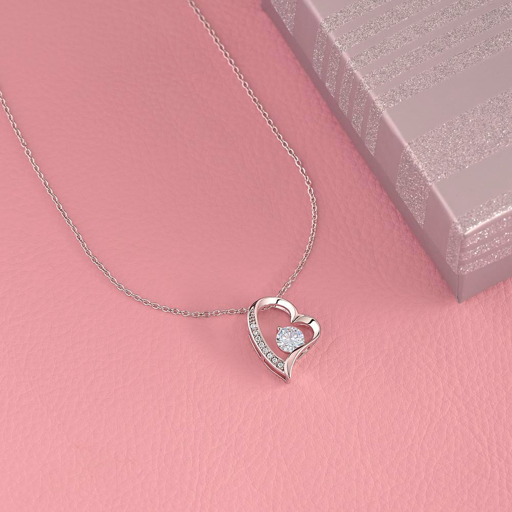 To My Loving Mother - You are my sunshine, I will always be your little girl (Only a Few Left) - Forever Love Necklace