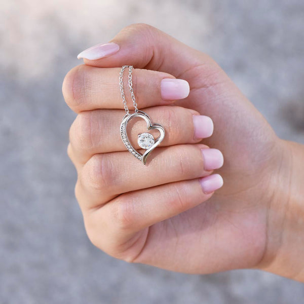 [Almost Sold Out] To My Mom - Loved Mother - Forever Love Necklace