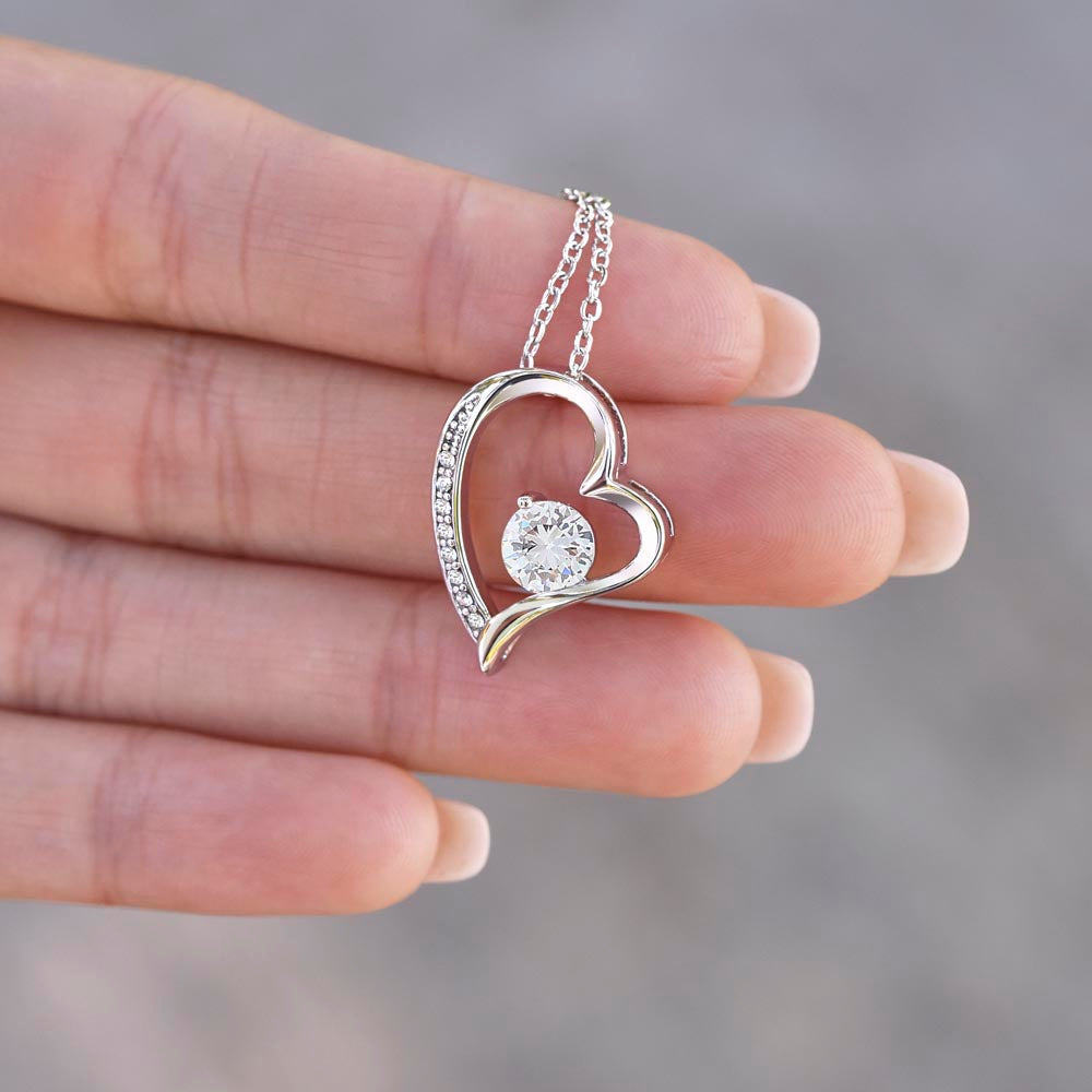 To My Loving Mother - You are my sunshine, I will always be your little girl (Only a Few Left) - Forever Love Necklace