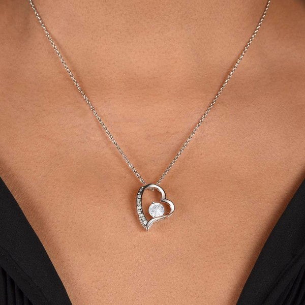 [Almost Sold Out] To My Mom - I Love You Mother  - Forever Love Necklace