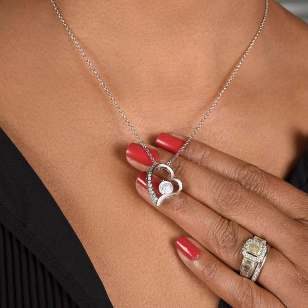 [Almost Sold Out] To My Mom - Loved Mother - Forever Love Necklace