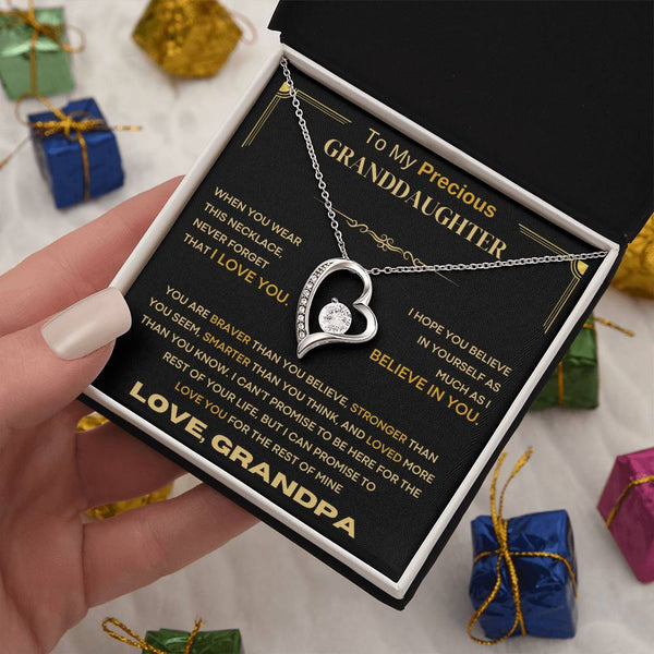 (Almost Sold Out) To My Precious Granddaughter, Never Forget That I Love You