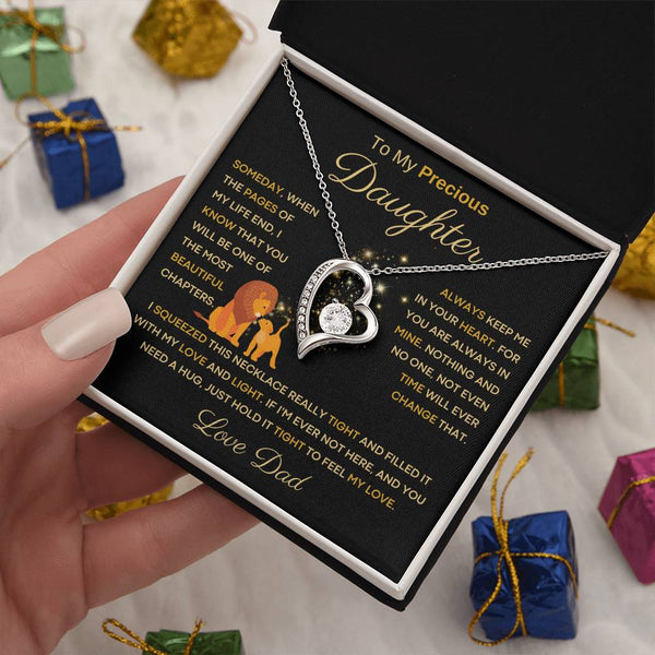 [ Few left only ] To My Precious Daughter From Dad - The Most Beautiful Chapters - Lion Black