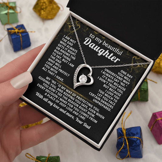 TO MY BEAUTIFUL DAUGHTER, My "No." is my way of protecting you, guiding you, and keeping you safe