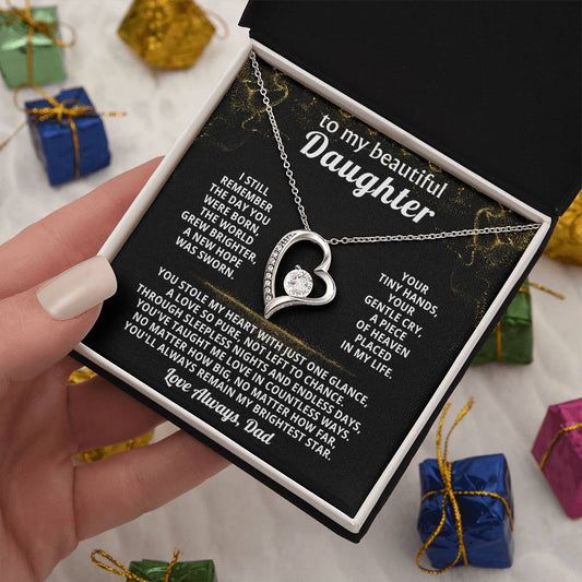 TO MY BEAUTIFUL DAUGHTER, You stole my heart with just one glance