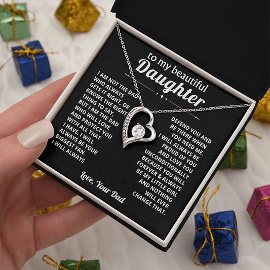 To my beautiful Daughter - I will always be proud of you