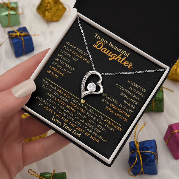 To My Beautiful Daughter, Remember To Straighten Your Crown (Almost Sold Out)