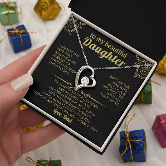 TO MY BEAUTIFUL DAUGHTER - I'm forever proud of you and love you unconditionally