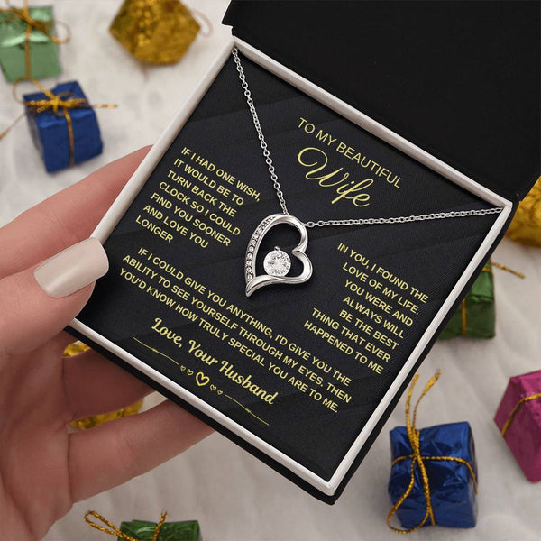 [ Few left only ] To My Beautiful Wife, I could find you sooner and love you longer