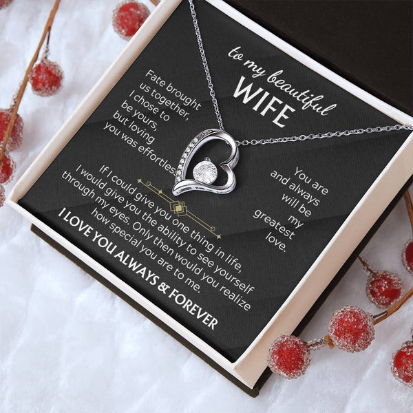 TO MY BEAUTIFUL WIFE - Loving you was effortless