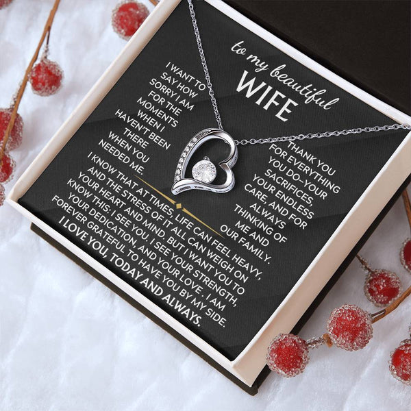 To My Beautiful Wife, Thank you for everything you do—your sacrifices ( Forever Love )