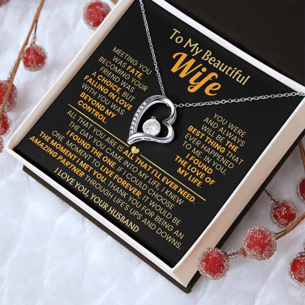 [Almost Sold Out] TO MY BEAUTIFUL WIFE - I knew I found the one
