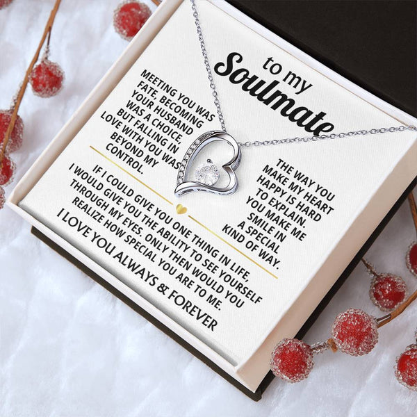 TO MY SOULMATE - You make me smile in a special kind of way