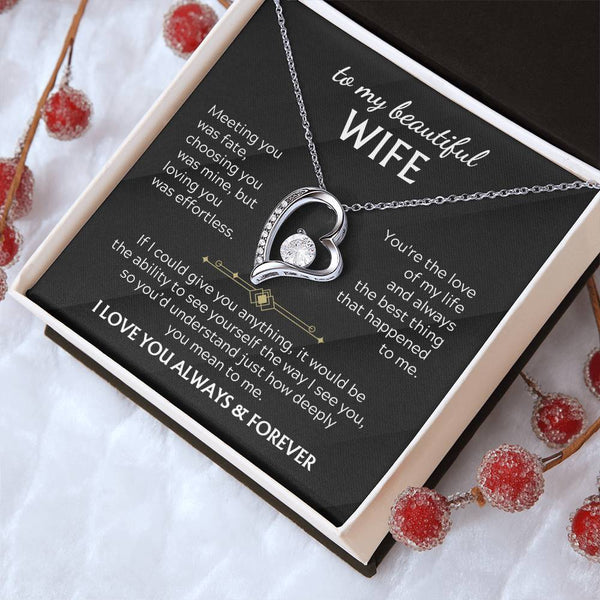 TO MY BEAUTIFUL WIFE - You’d understand just how deeply you mean to me