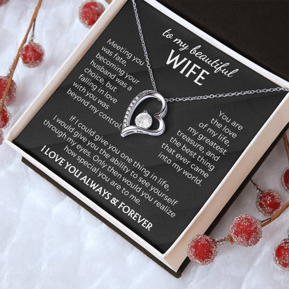 To my beautiful WIFE - My greatest treasure