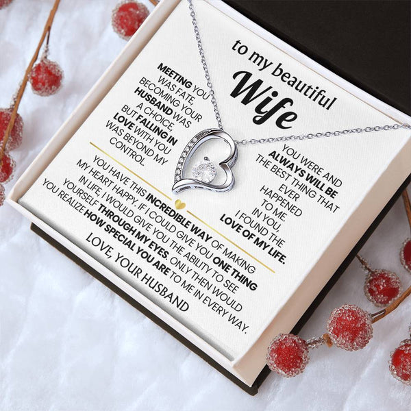 TO MY BEAUTIFUL WIFE - You have this incredible way of making my heart happy