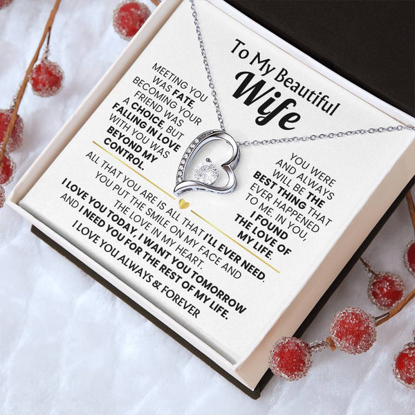 TO MY BEAUTIFUL WIFE - You put the smile on face and the love in my heart