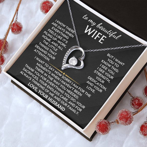 To My Beautiful Wife, Thank you for everything you do