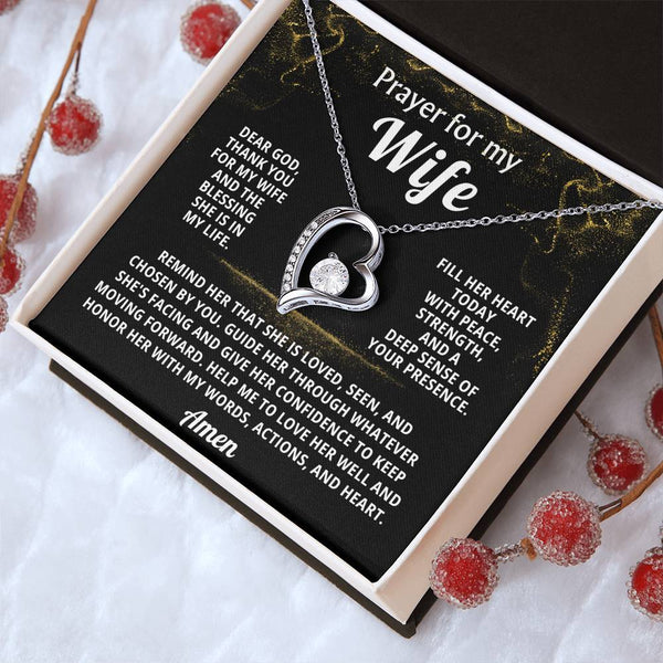 Prayer for my wife - Fill her heart today with peace