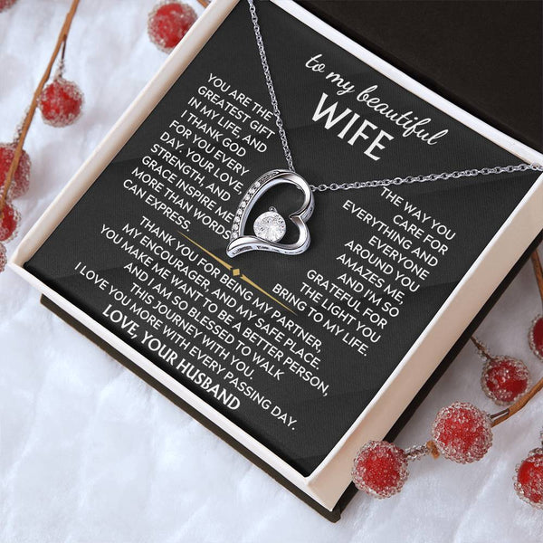 To My Beautiful Wife - I am so blessed to walk this journey with you (Almost sold out)