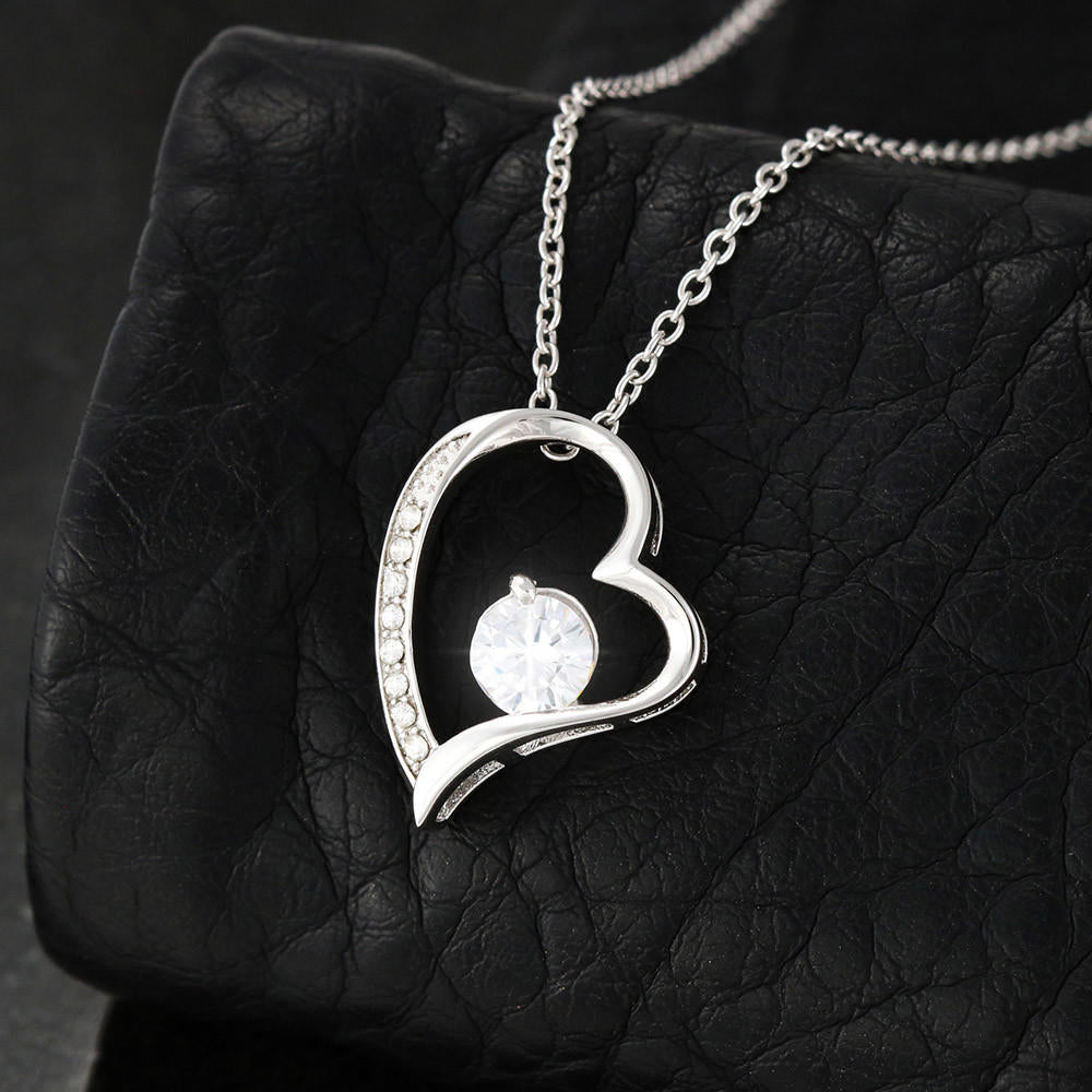 To My Loving Mother - You are my sunshine, I will always be your little girl (Only a Few Left) - Forever Love Necklace