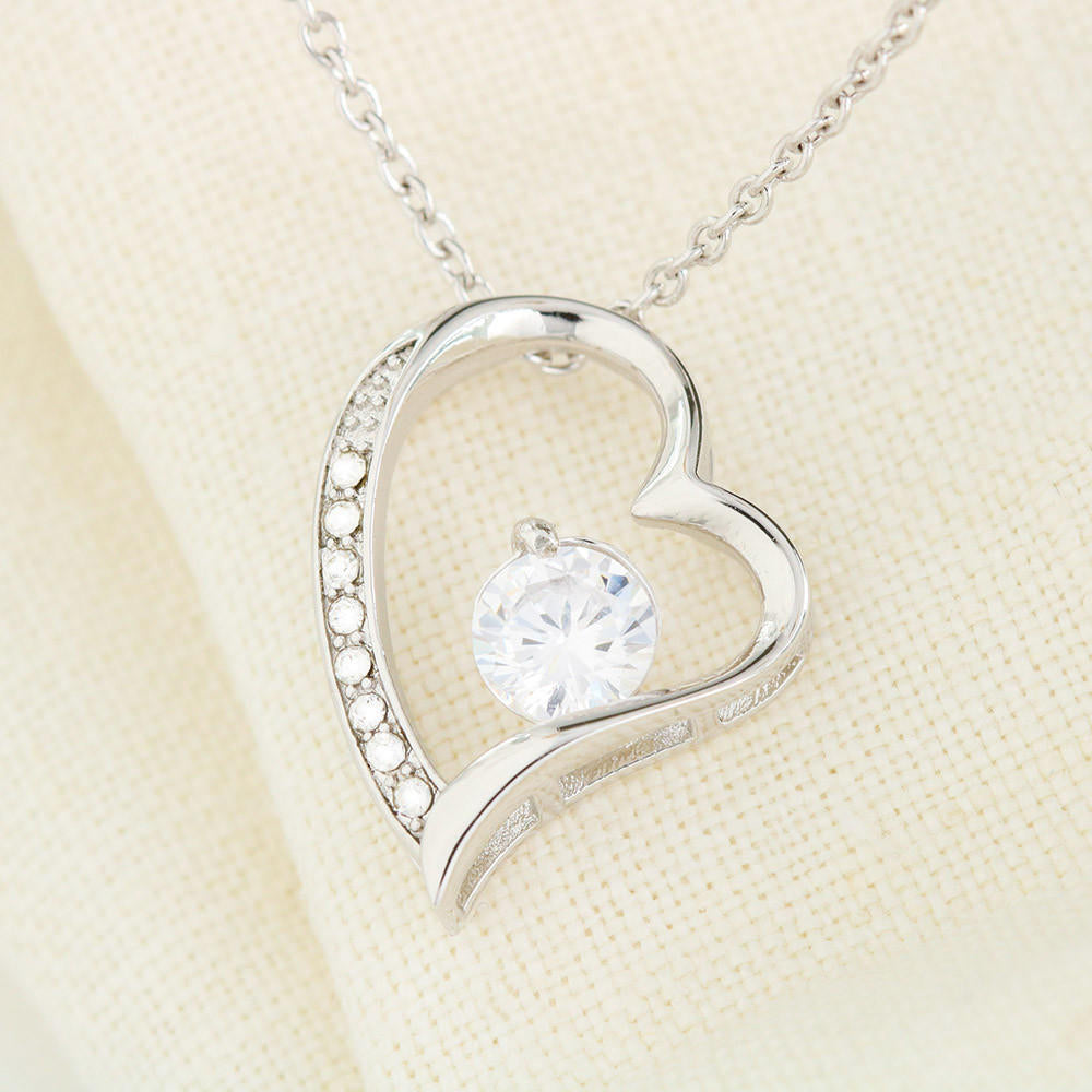 To My Loving Mother - You are my sunshine, I will always be your little girl (Only a Few Left) - Forever Love Necklace