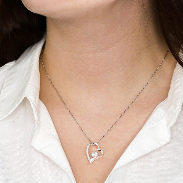 (Forever Love Necklace) To My Beautiful Daughter, I'm Proud To Be Your Father