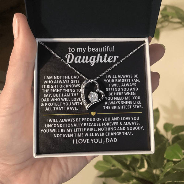 To My Daughter - Love Dad - Biggest Fan