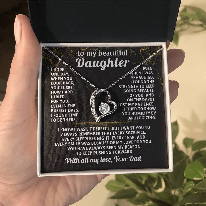TO MY BEAUTIFUL DAUGHTER, I tried to show you humility by apologizing ( Almost Gone )