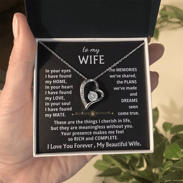 [ Forever Love ] To My Beloved Wife, Your presence makes me feel so rich and complete