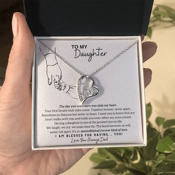 To My Daughter - The day you were born you stole my heart