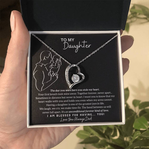 [ Few left only ] To My Daughter - The day you were born you stole my heart