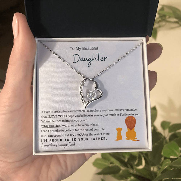 [Only a few left] To My Beautiful Daughter - Always remember that I LOVE YOU
